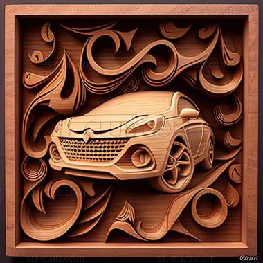 3D мадэль Opel Adam (STL)